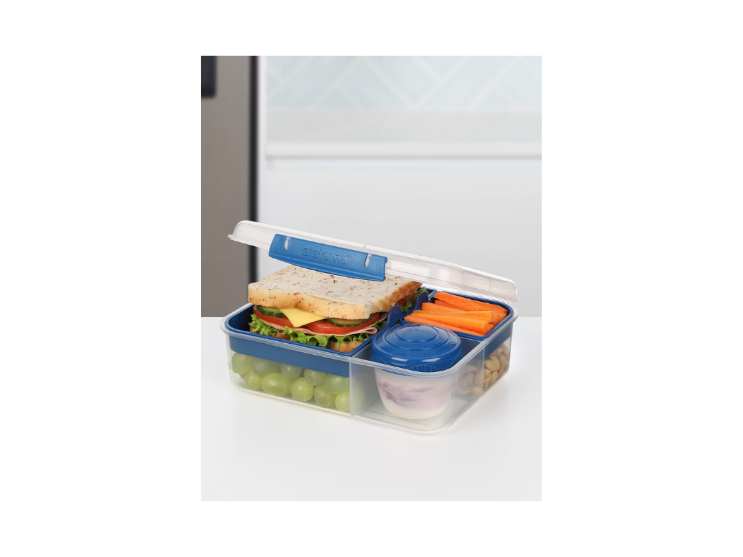 Buy Sistema 1.65L Bento Lunch TO GO™ Box + Yogurt Pot | in Qatar Buy Sistema 1.65L Bento Lunch TO GO™ Box + Yogurt Pot | in Qatar